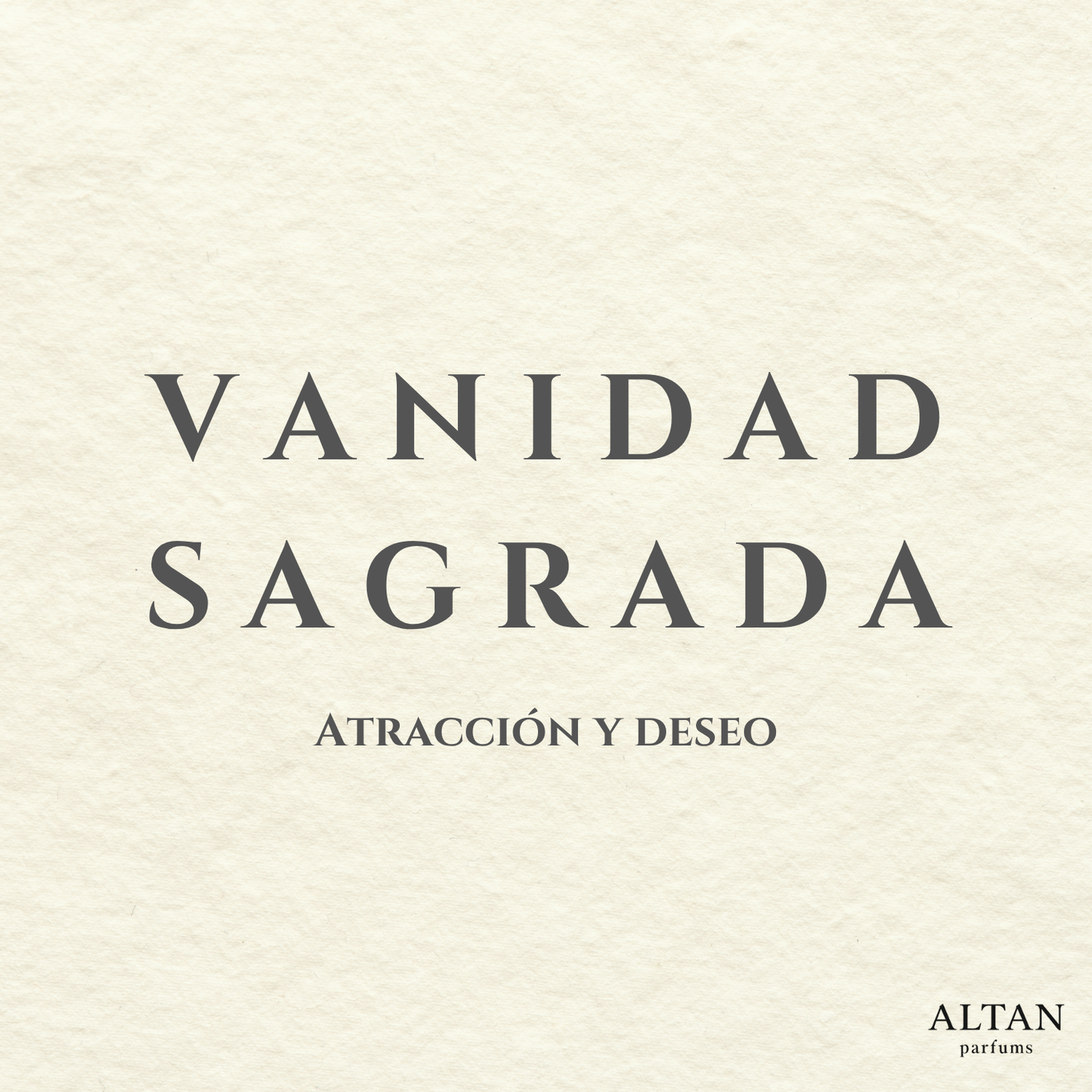 Vanidad Sagrada